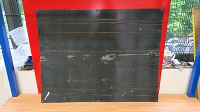 Lot 1 - SHELL MOTOR OIL ENAMEL SIGN 24" X 36"
