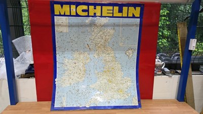 Lot 589 - MICHELIN MAP OF ENGLAND & IRELAND