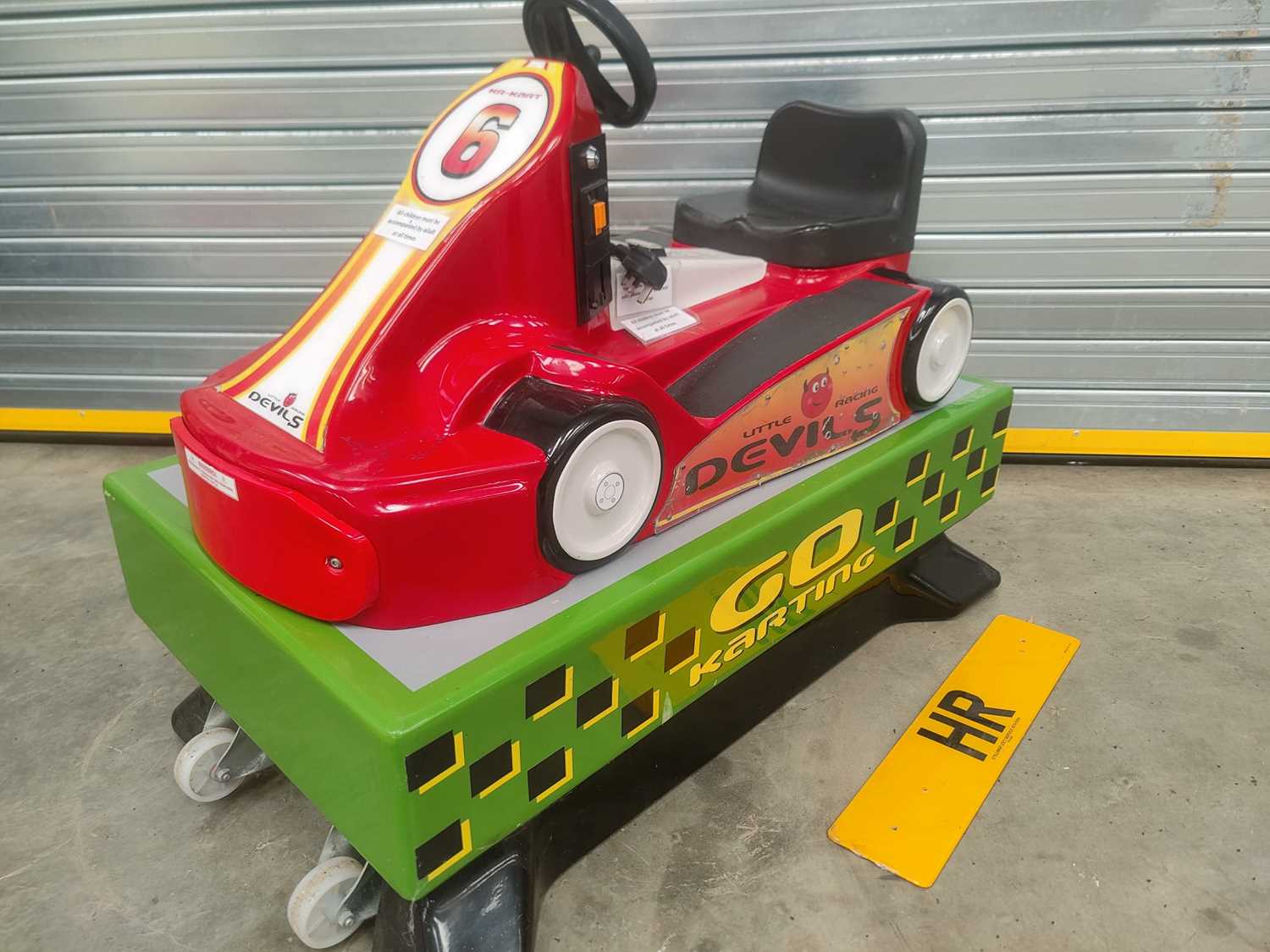 Lot 707 - COIN OPERATED " GO CART " KIDDIE CAR RIDE