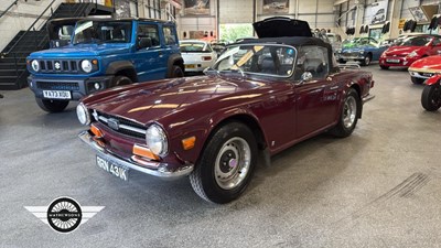 Lot 8 - 1971 TRIUMPH TR6