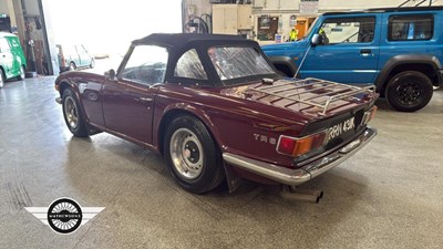 Lot 8 - 1971 TRIUMPH TR6