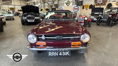 Lot 8 - 1971 TRIUMPH TR6