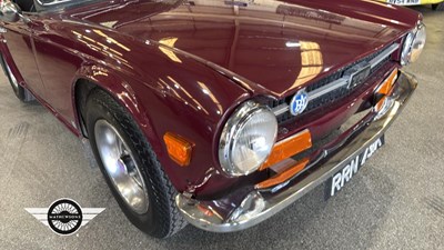 Lot 8 - 1971 TRIUMPH TR6
