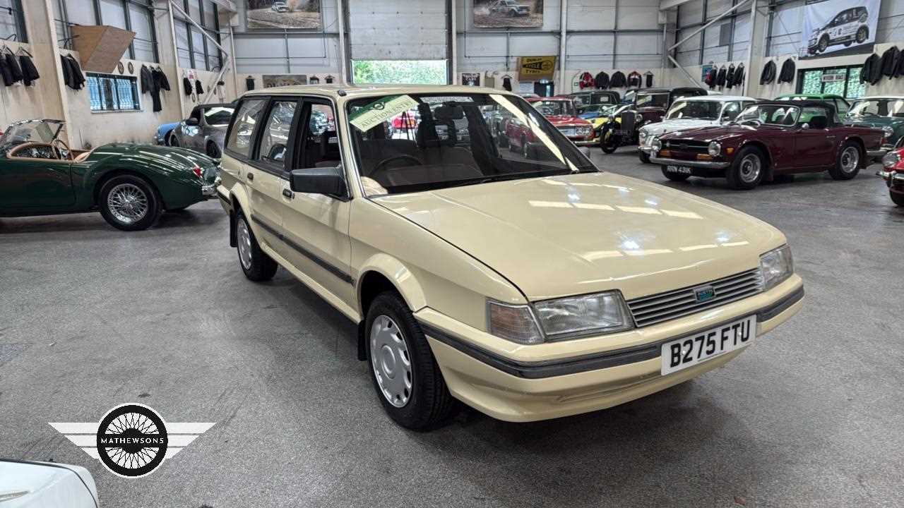 Lot 836 - 1985 AUSTIN MONTEGO 1.6