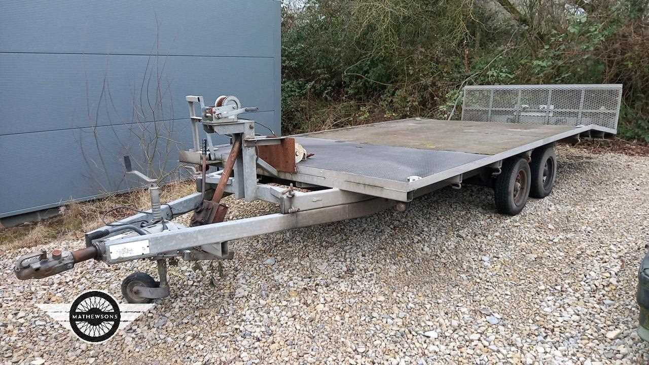 Lot 6 - CAR TRANSPORTER TRAILER