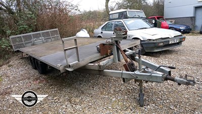 Lot 6 - CAR TRANSPORTER TRAILER