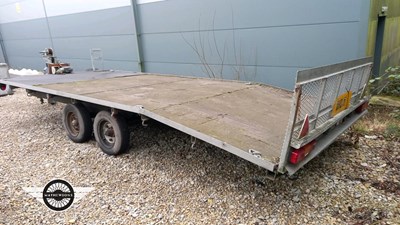 Lot 6 - CAR TRANSPORTER TRAILER