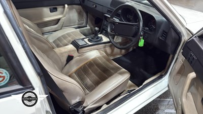 Lot 644 - 1986 PORSCHE 924 S'