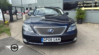 Lot 116 - 2008 LEXUS LS 600H L