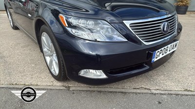 Lot 116 - 2008 LEXUS LS 600H L