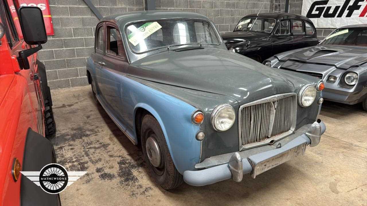 Lot 92 - 1960 ROVER 80