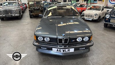 Lot 545 - 1985 BMW M635 CSI