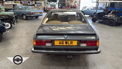 Lot 545 - 1985 BMW M635 CSI