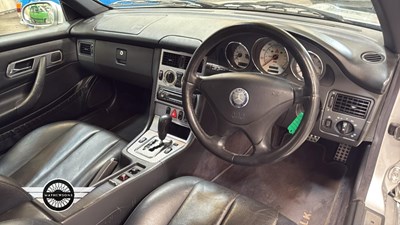 Lot 618 - 2002 MERCEDES SLK 200 KOMPRESSOR AUTO