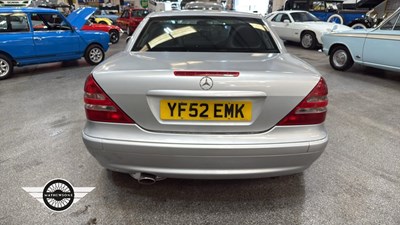 Lot 618 - 2002 MERCEDES SLK 200 KOMPRESSOR AUTO
