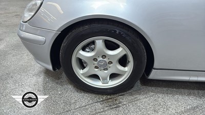 Lot 618 - 2002 MERCEDES SLK 200 KOMPRESSOR AUTO