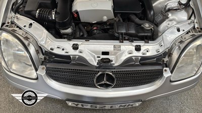 Lot 618 - 2002 MERCEDES SLK 200 KOMPRESSOR AUTO