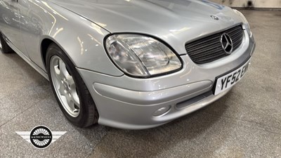 Lot 618 - 2002 MERCEDES SLK 200 KOMPRESSOR AUTO