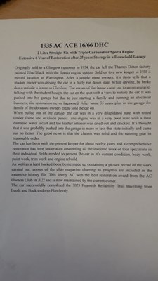 Lot 440 - 1935 AC DHC