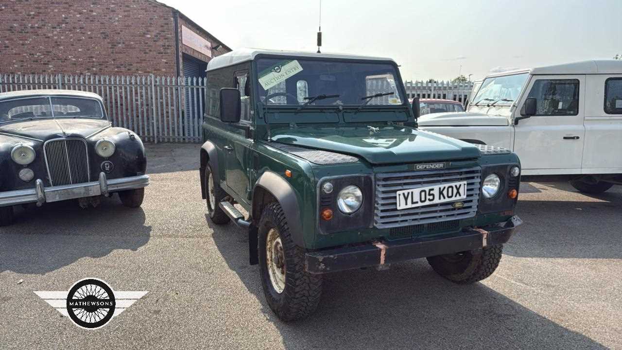 Lot 890 - 2005 LAND ROVER DEFENDER 90 TD5