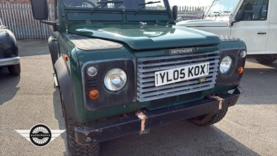 Lot 890 - 2005 LAND ROVER DEFENDER 90 TD5