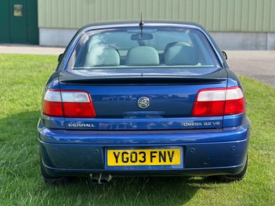 Lot 288 - 2003 VAUXHALL OMEGA ELITE V6 AUTO
