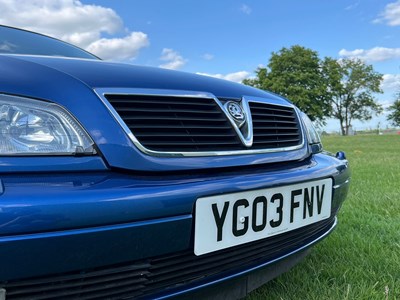 Lot 288 - 2003 VAUXHALL OMEGA ELITE V6 AUTO