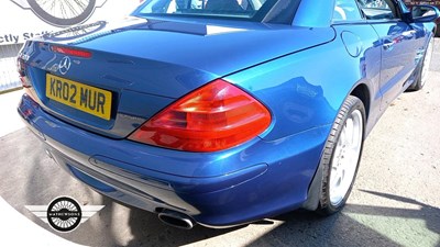 Lot 654 - 2002 MERCEDES SL500 AUTO