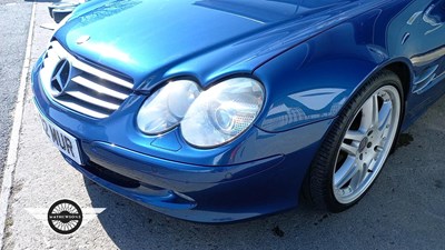 Lot 654 - 2002 MERCEDES SL500 AUTO