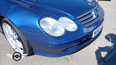 Lot 654 - 2002 MERCEDES SL500 AUTO