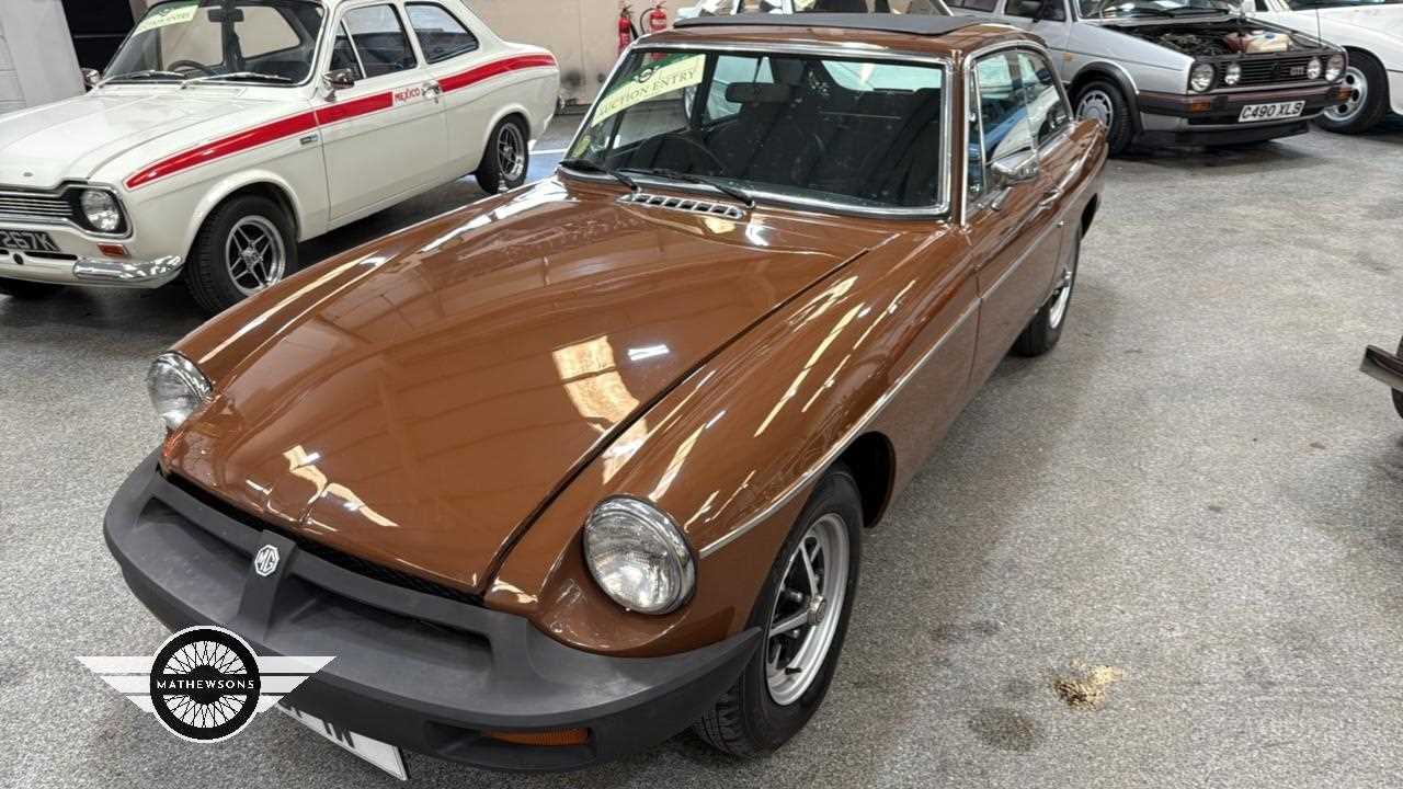 Lot 896 - 1981 MG B GT