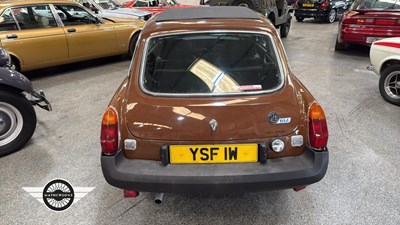 Lot 896 - 1981 MG B GT
