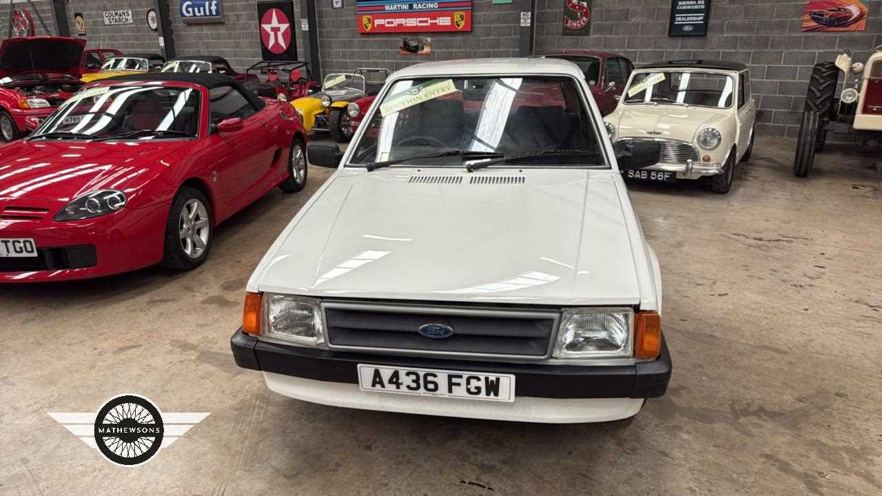 Lot 167 - 1984 FORD ESCORT L - PROCEEDS TO CHARITY
