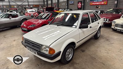 Lot 167 - 1984 FORD ESCORT L - PROCEEDS TO CHARITY