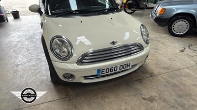 Lot 844 - 2010 MINI ONE