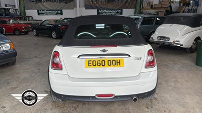 Lot 844 - 2010 MINI ONE