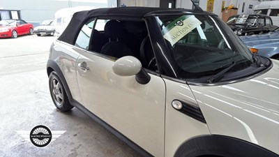 Lot 844 - 2010 MINI ONE