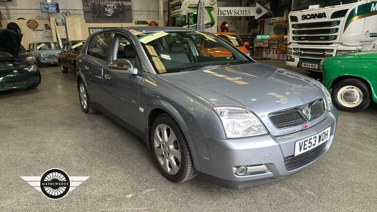 Lot 880 - 2004 VAUXHALL SIGNUM ELITE V6 A