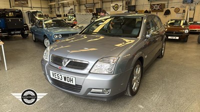 Lot 880 - 2004 VAUXHALL SIGNUM ELITE V6 A