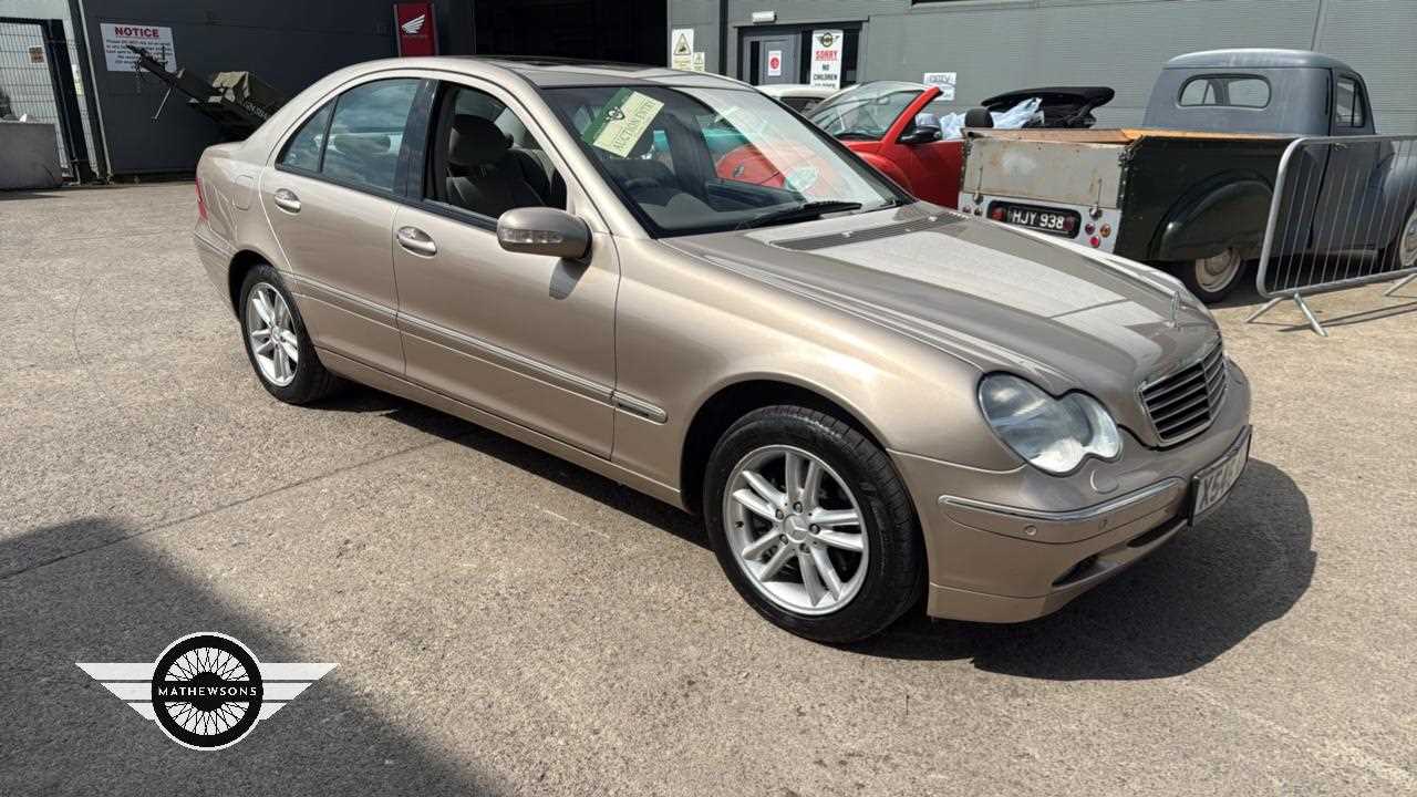 Lot 808 - 2001 MERCEDES C240 ELEGANCE AUTO