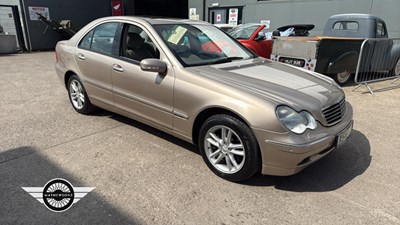 Lot 808 - 2001 MERCEDES C240 ELEGANCE AUTO