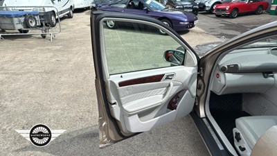 Lot 808 - 2001 MERCEDES C240 ELEGANCE AUTO