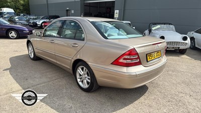 Lot 808 - 2001 MERCEDES C240 ELEGANCE AUTO