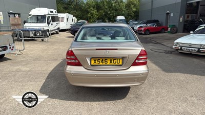 Lot 808 - 2001 MERCEDES C240 ELEGANCE AUTO