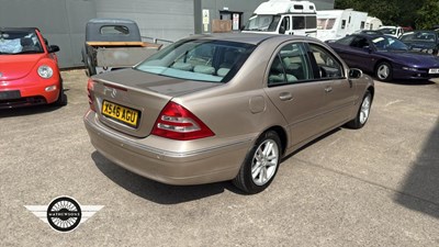 Lot 808 - 2001 MERCEDES C240 ELEGANCE AUTO