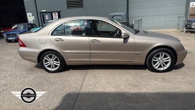 Lot 808 - 2001 MERCEDES C240 ELEGANCE AUTO