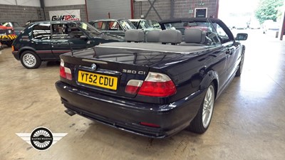 Lot 323 - 2002 BMW 320CI
