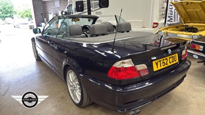 Lot 323 - 2002 BMW 320CI