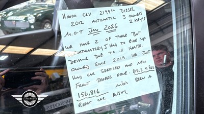 Lot 565 - 2012 HONDA CR-V ES-T I-DTEC AUTO