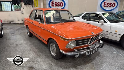 Lot 121 - 1972 BMW 2002 TII